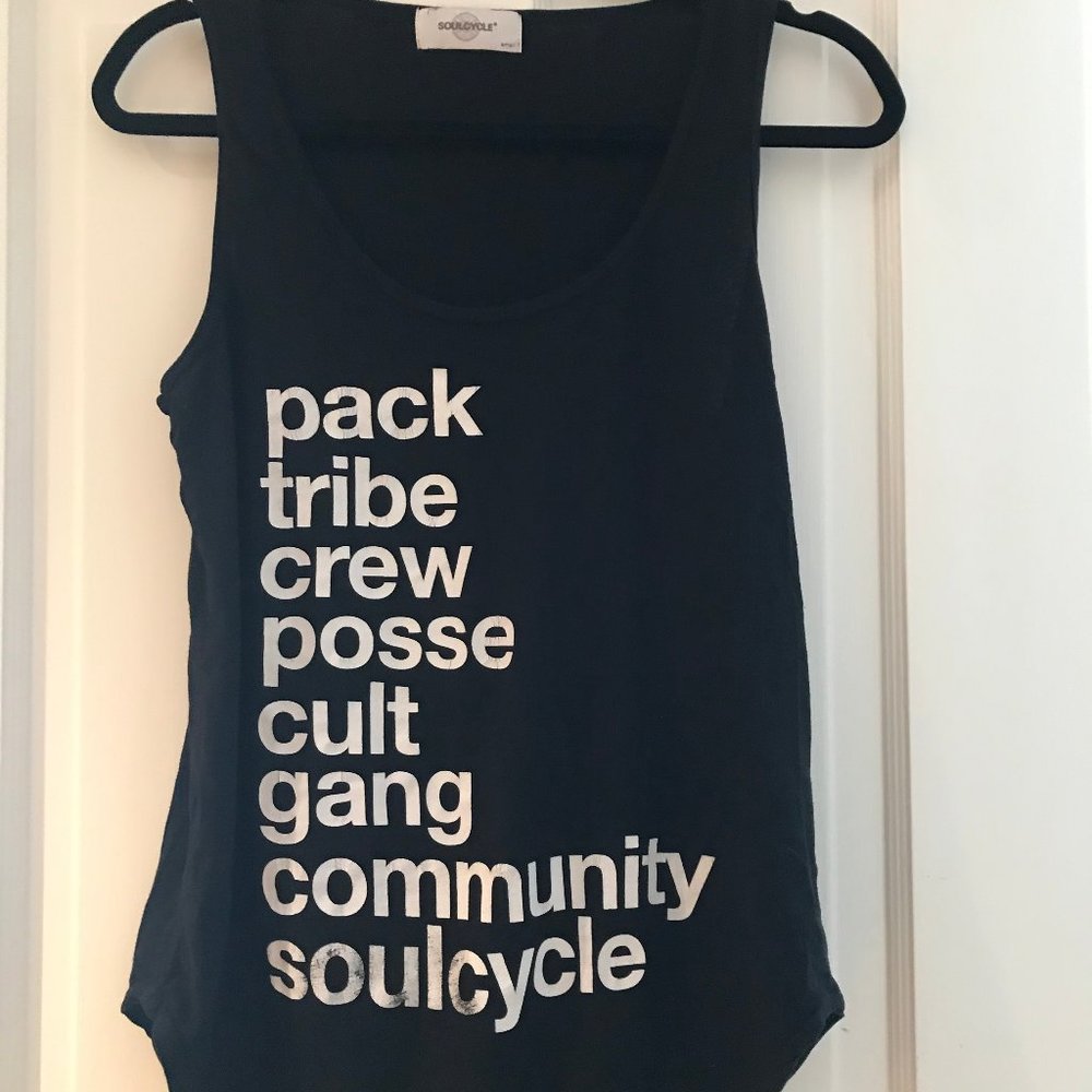 Black Soulcycle tank